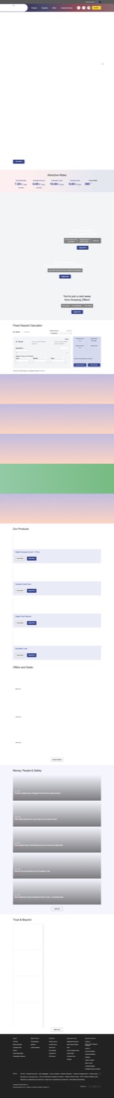 Landing page of rblbank.com captured 2026-08-23